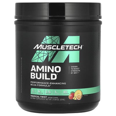 Amino Build®, Tropical Twist, 21.64 oz (614 g)