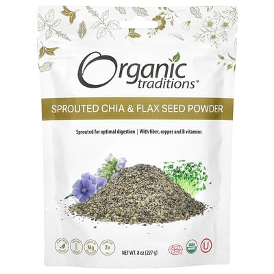 Superfoods, Sprouted Chia/Flax, 8 oz (227 g)