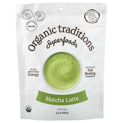Superfoods, Matcha Latte, 5.3 oz (150 g)