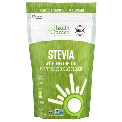 Health Garden Stevia с эритритом, 12 oz (341 g)