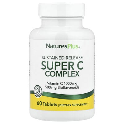 Super C Complex, пролонгированное высвобождение, 60 таблеток