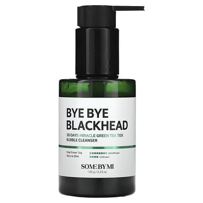 Bye Bye Blackhead, 30 Days Miracle Green Tea Tox Bubble Cleanser, 4.23 oz (120 g)