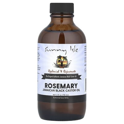 Rosemary Jamaican Black Castor Oil, 4 fl oz (118 ml)