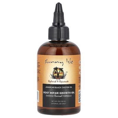 Jamaican Black Castor Oil масло для роста и восстановления корней, 4 fl oz (118 ml)