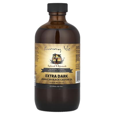 Extra Dark Jamaican Black Castor Oil, 8 fl oz (236.58 ml)