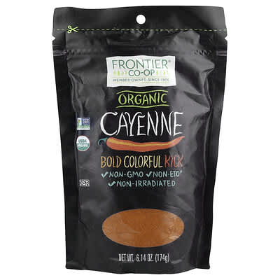 Organic Cayenne, 6.14 oz (174 g)