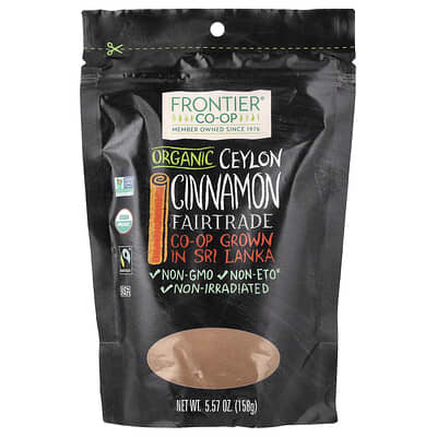 Корица цейлонская органическая Fairtrade, 5.57 oz (158 g)