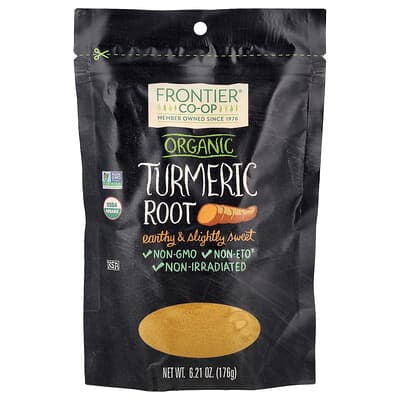 Organic Turmeric Root, 6.21 oz (176 g)