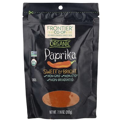 Organic Paprika, 7.16 oz (203 g)