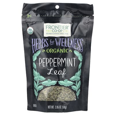 Organic Peppermint Leaf, 2.05 oz (58 g)