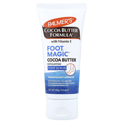 Palmer's Coconut Butter Formula® с витамином E, exfoliating foot scrub, 2.1 oz (60 g)