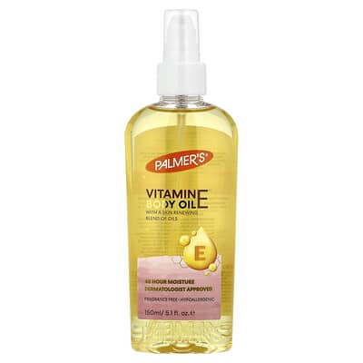 Vitamin E™ Body Oil, Fragrance Free, 5.1 fl oz (150 ml)