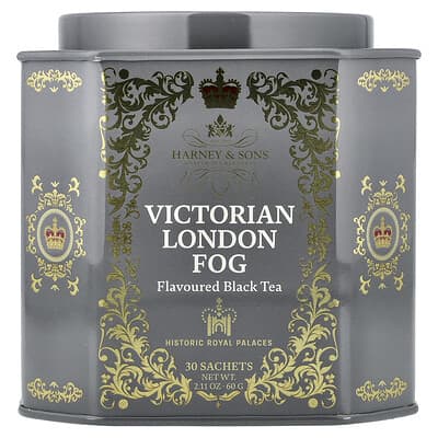 Black Tea, Victorian London Fog, 30 Sachets, 2.11 oz (60 g)