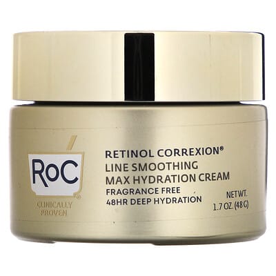 Retinol Correxion, Max Hydration Cream, Fragrance Free, 1.7 oz (48 g)