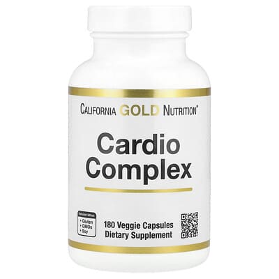 Cardio Complex with CardioAmino Blend, CardioPhyto Blend and Coenzyme Q10, 180 Veggie Capsules
