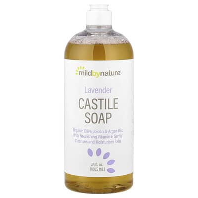 Castile Soap, Lavender, 34 fl oz (1,005 ml)