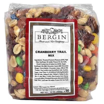 Bergin Fruit and Nut Company смесь клюквы 16 oz (454 g)
