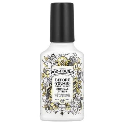 Before-You-Go® Toilet Sprays, Original Citrus, 4 fl oz (118 ml)