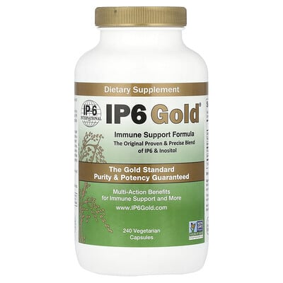 IP6 Gold®, Immune Support Formula,  240 Vegetarian Capsules