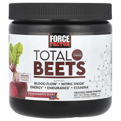 Total Beets®, Original Drink Powder, Pomegranate Berry, 7.4 oz (210 g)