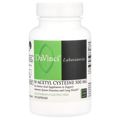N-Acetyl Cysteine, 500 mg, 90 Capsules