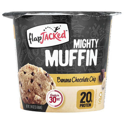 Mighty Muffin, Banana Chocolate Chip, 1.94 oz (55 g)