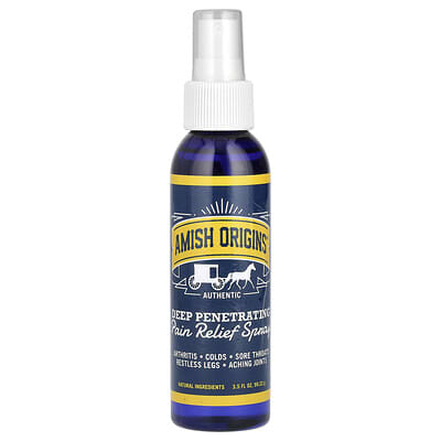 Спрей для глубокого снятия боли, 3.5 fl oz (99.22 g)