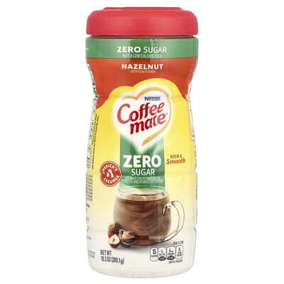 Сливки для кофе Powder Coffee Creamer, Zero Sugar, Hazelnut, 10.2 oz (289.1 g)