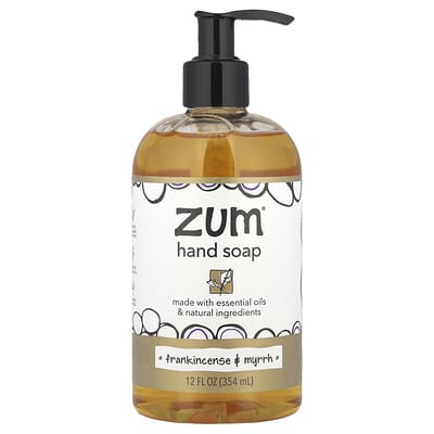 Жидкое мыло для рук, ладан и мирра, 12 fl oz (354 ml)