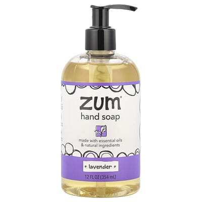 ZUM Жидкое мыло для рук, лаванда, 12 fl oz (354 ml)