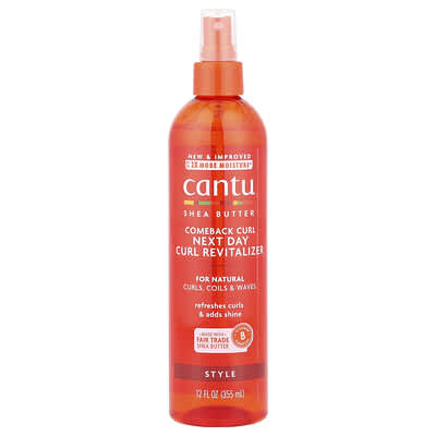 Shea Butter, Comeback Curl Next Day Curl Revitalizer, 12 fl oz (355 ml)