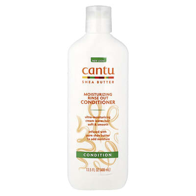 Shea Butter, Moisturizing Rinse Out Conditioner, 13.5 fl oz (400 ml)