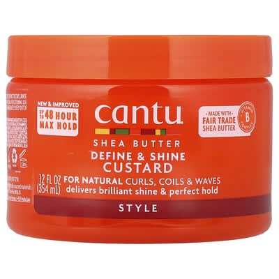 Shea Butter, Define & Shine Custard, 12 fl oz (354 ml)