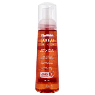 Мусс для завивки волос Shea Butter Wave Whip, 8.4 fl oz (248 ml)