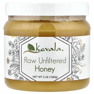 Raw Unfiltered Honey, 3 lb (1,360 g)