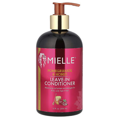 Leave-In Conditioner, Pomegranate & Honey, 12 fl oz (355 ml)