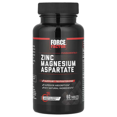 Fundamentals, Zinc Magnesium Aspartate, 60 таблеток