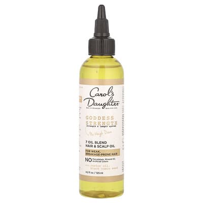 Масло для волос и кожи головы Goddess Strength, 7 Oil Blend, 4.2 fl oz (125 ml)