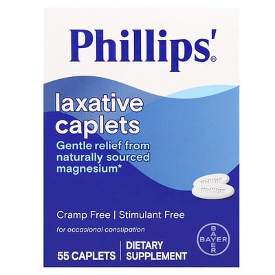 Капсулы-слабительное Phillip's, 55 капсул (500 mg per Caplet)