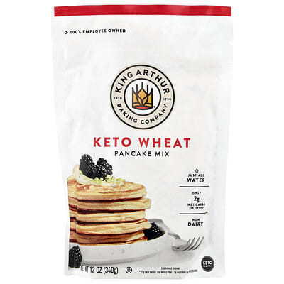 Keto Wheat Pancake Mix, 12 oz (340 g)