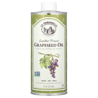 Expeller-Pressed Grapeseed Oil, 25.4 fl oz (750 ml)