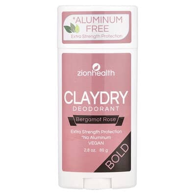 Дезодорант Bold, ClayDry, Bergamot Rose, 2.8 oz (80 g)
