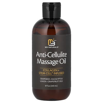 M3 антицеллюлитное массажное масло, 8 fl oz (240 ml)
