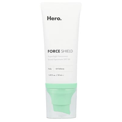 Force Shield, Superlight Sunscreen, SPF 30, 1.69 fl oz (50 ml)