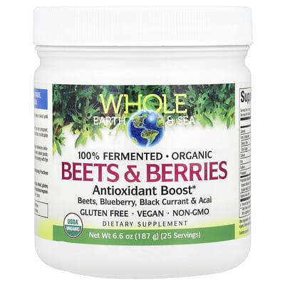 Whole Earth & Sea®, Свекла и ягоды, 6.6 oz (187 g)