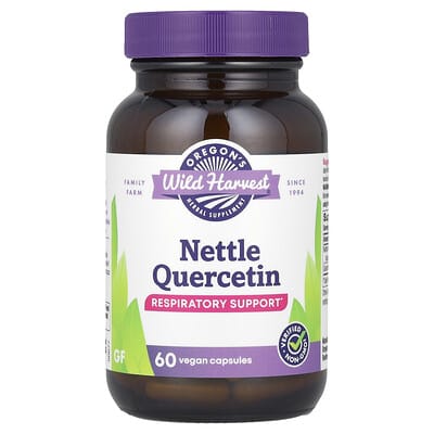 Oregon's Wild Harvest Nettle Quercetin, 60 веганских капсул