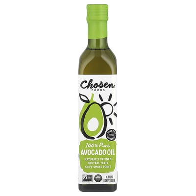 100% чистое масло авокадо, 16.9 fl oz (500 ml)
