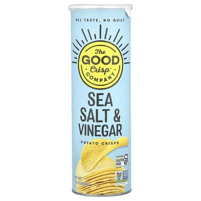 Potato Crisps, Sea Salt & Vinegar, 5.6 oz (160 g)