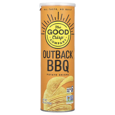 Potato Crisps, Outback BBQ, 5.6 oz (160 g)