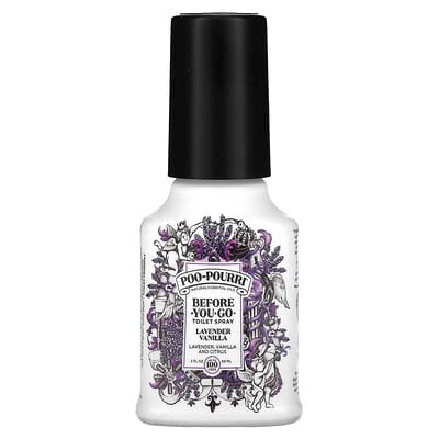 Спреи для туалета Before-You-Go®, Lavender Vanilla, 2 fl oz (59 ml)